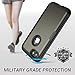 YOUMAKER Designed for iPhone 8 Case & iPhone 7 Case, Full Body Rugged with Built-in Screen Protector Heavy Duty Protection Slim Fit Shockproof Cover for Apple iPhone 7/iPhone 8 4.7 Inch - Gun