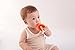 Safety 1st featuring Mombella Ollie Octopus Teether, Orange, Small