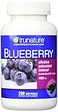 TruNature Blueberry Standardized Extract 1000 mg per 2 Capsules - 200 Softgels