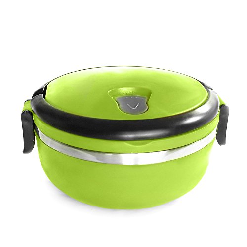 Stainless Steel Lunch Box with Handle and Lid for Kids LeakProof