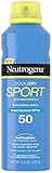 Neutrogena Cool Dry Sport Spray, 5.5 Ounce
