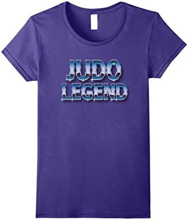 Womens Judo legend shirt Large Purple