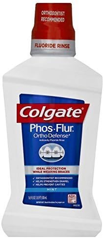 Colgate Colgate Phos-Flur Anti-Cavity Fluoride Rinse Mint 16 oz