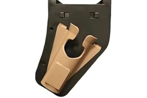 Walquicks Slide-in Fishing Rod Hip Holsters, Hands-Free Rod Holder for Fly & Bank Fishing, Quick Draw Waist Belt Gear, Durabl