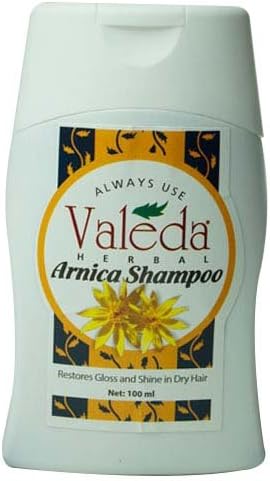 Valeda Herbal Arnica Shampoo (Mild Ph) - Good for Dry/Damaged/Frizzy/Tangled Hair - Clinically Proved