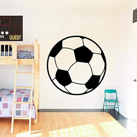 yhjxcs Equipo Deportivo de fútbol Etiqueta de la Pared de fútbol para