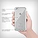 Baesan Cell Phone Cover Cell Phone Case Transparent TPU Frame Thin and Slim PC Hard Panel