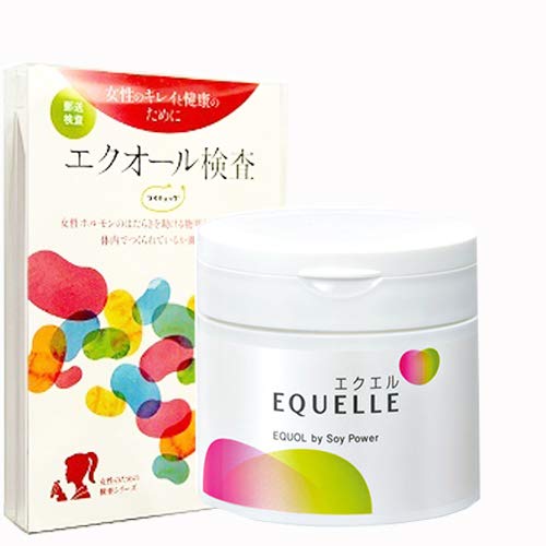 大塚製薬 エクエル 112粒 + エクオール検査 ソイチェック (4987035540717+4582423340087商品画像