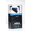 BlueAnt Ribbon Stereo Bluetooth Streamer- Bluetooth Headset - Black/Blue
