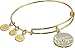 Alex and Ani Because I Love You With Swarovski® Crystal Shiny Gold Bangle Bracelet