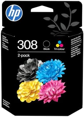 308 Schwarz/Farbe, Original Druckerpatronen 2er-Pack