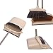 Dust pan and Broom Combo Artifact Standing Upright Foldable Set
