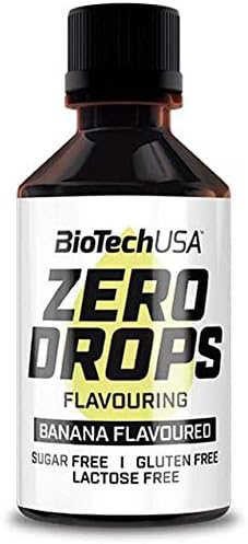 BioTechUSA Zero Drops, Banana, 65 g, 65 g (Pack of 1)