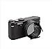 JJC ALC-MX1 Auto Self-Retaining Lens Cap for PENTAX Camera MX-1 (Black)
