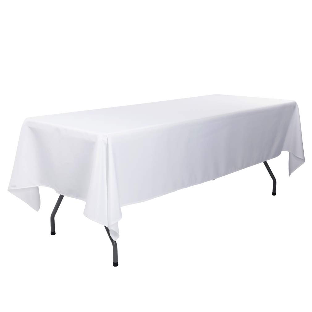 Best white table cloth with flowers