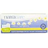 Cotton Tampon w, out Applicator Regular 20 Ct, 6 boxes (120 Tampons Total)