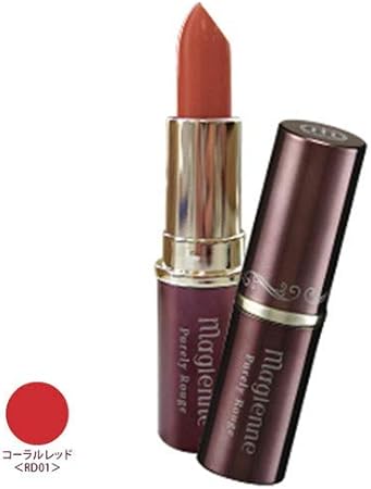 Amazon マジェンヌ ピュアリールージュ コーラルレッドrd01 マジェンヌ 口紅 通販