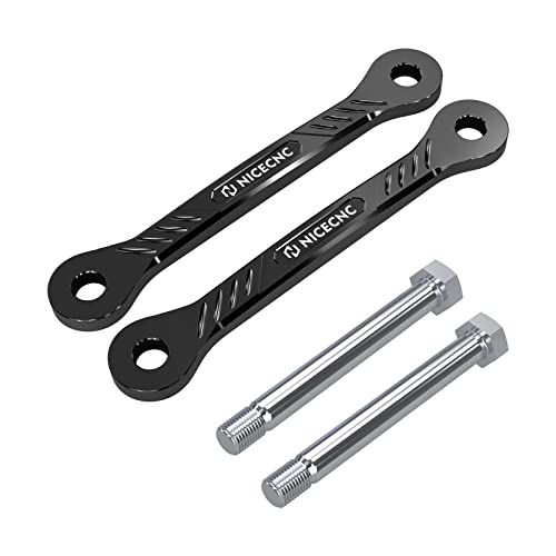 NICECNC Black 1.5IN/38MM Lowering Link Compatible with Yamaha Tenere