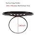 JiePai Suction Soap Dish Oil Rubbed Bronze,Super Powerful Vacuum Suction Shower Soap Holder with Drain,Elegant Suction Cup Soap Dish for Shower Bathroom Kitchen