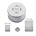 EDC Fidgeter 3mm Magnetic Cube Puzzle Prime Quality Fidget Toys Fidget Cube, 216 Pieces. Ideal Office Stress Relief Executive Desk Toy. Magic Metal Square Fidget Magnets Cool Gadget.