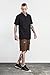 INFLATION Men's Cotton Short-Sleeve Polo Shirts Classic Collared T Shirt Men