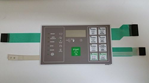 NEW Huebsch Washer Keypad Touchpad - Part # F0231582-17P