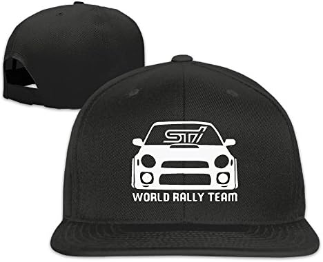 STI WRX World Rally Team Racing Unisex Hip Pop Baseball Cap Flat Brim Hat