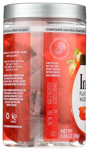 TWININGS TEA – TEA COLD INFUSE STRAWBERRY LEMON – CASE OF 6-12 COUNT