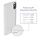 iPhone X Battery Case , Innovative Wireless 4000Mah Portable Cover Charger Power Bank Charging Case For iPhone Accessories With Ultra Protection and Ultra Protection , Magnet Bracket White