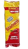 Juicy Fruit Starburst Gum Cherry Sugarfree 1pkg. (Pack of 3)