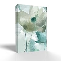 Canvas Wall Art - Abstract Lotus - Canvas Prints Home Artwork Decoration for Living Room,Bedroom - 12x18 inches