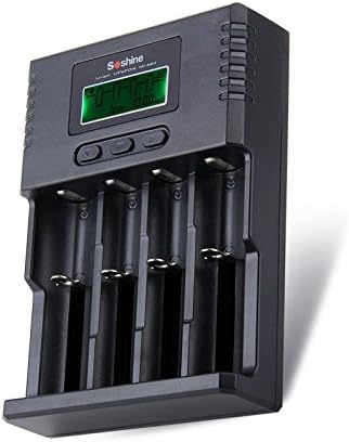 GYHC Battery Charger for LCD Li-ion/NiMH LiFePO4 Battery Charger 14500 Battery Charger 18350 Battery Charger 18650 18500 16340 14500 10440 26650 AA AAA C Battery Charger …