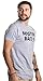 Ann Arbor T-shirt Co. Masterbaiter | Funny Fishing Fisherman Fish Master Baiter Dad Grandpa Joke T-Shirt-(Adult,XL) Sport Grey