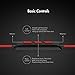 BlitzWolf Wired Earphones with Mic in Ear Buds with Volume Control Noise Isolating Headphones Dual Dynamic Driver Bass 3.5mm Stereo Sound for Phone - PC More Red