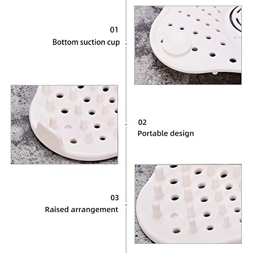 image for Rosoz Hair Drain Catcher Shower Drain Hair Trap Hair Catcher Shower Dr