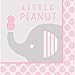 Pink Elephant Girl Baby Shower Supply Pack! Bundle Includes Paper Plates, Napkins, Cups & Silverware for 8 Guests