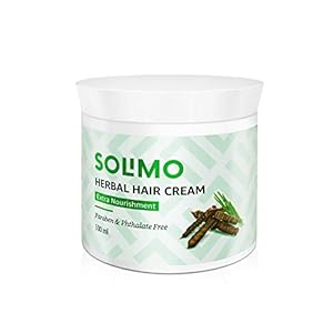 Amazon Brand – Solimo Herbal Hair Cream (300 ml)