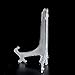 Fashionclubs 10pcs/set Plastic Folding Plate Stand Holder Easels Display Stands For Plate Dish And Picture Frame (7