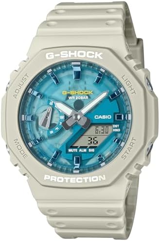 時計 CASIO G-SHOCK GA-2100AS-2AJF Amazon.com: Casio GA-2100AS-2AJF G-Shock Oasis of Day and Night
