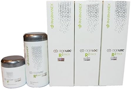 3x Nu Skin Pharmanex ageLOC R2 (R-squared) Day &amp; Night 3 Months Supply Dietary Supplement
