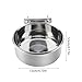 HEEPDD Stainless Steel Hanging Bowl, Birds Food Water Feeding Bowl Parrot Parakeet Feeder Bird Cage Accessory for Small Animals Finches Conure(M)thumb 2