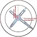 VideoSecu Swivel Tilt Universal Projector Ceiling Mount Bracket Fits Flat and Vaulted Ceiling with 26.7