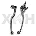 XKH Group Carbon Fiber Motorcycle Brake Clutch Hand Levers For Suzuki Gsxr 600 750 Katana 750F Sv650 Sv650S