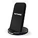 RAVPower Qi Wireless Charging Stand, 2 Coils Fast Wireless Charger Quick Charging Base 10W for Samsung S8 Plus S7 Edge, 5W Compatible iPhone X 8 Plus and More(Renewed)