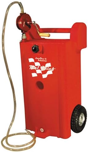 John Dow Industries JDI-25GC-P1 25 Gallon Fuel Chief Polyethylene Gas Caddy with "UL Approved" Pump