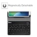 Fintie Folio Keyboard Case for Samsung Galaxy Tab A 10.1 with S Pen 2016 Model SM-P580/P585, Slim Fit PU Leather Case with Detachable Magnetical Bluetooth Keyboard, Black