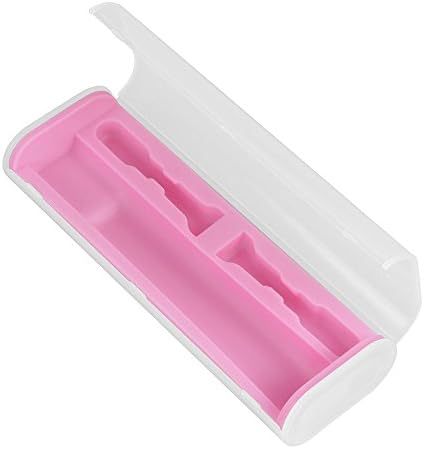 NBboo Plastic Travel Case for Philips Sonicare 2 3 Series Plaque Control Sonic Electric Rechargeable Toothbrush HX6211/30 HX6631/30, Pink
