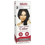 CoSaMo - Love Your Color Non Permanent Hair Color 779 Dark Brown - 3 oz NEW PACKAGING Like Clairol , L'Oreal , Garnier , John Frieda , Nice n Easy , Revlon haircolor ... No PPD or No Ammonia ! Paraben FREE ! PPD FREE ! No Peroxide ! Peroxide Free ! #1 RATED BEST HAIR COLOR ! Most Popular Haircolor ! MADE IN USA