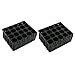 Feamos 10Pcs 18650 Battery 4x5 Cell Spacer Radiating Shell Pack Plastic Heat Holder New