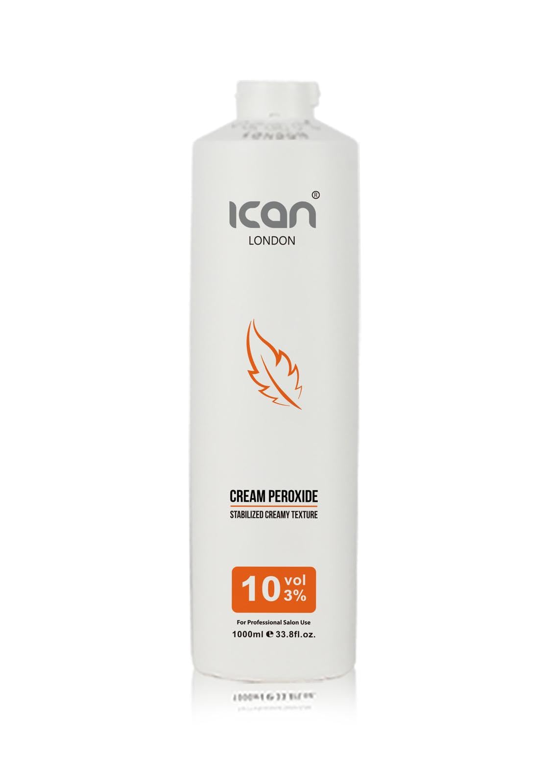 ICAN LONDON PROFESSIONAL CREAM PEROXIDE 10 VOLUME 3% 1000 ML (1 LITRE)